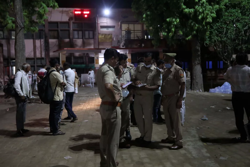 More than 100 people dead in stampede at religious gathering in northern India