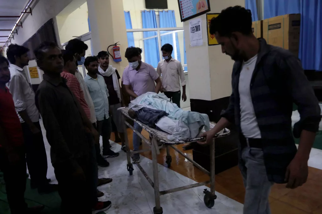 More than 100 people dead in stampede at religious gathering in northern India