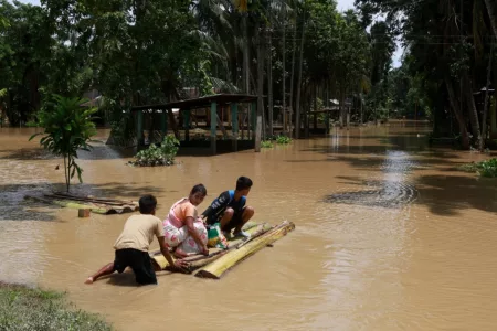 Floods Have Killed 56 in India
