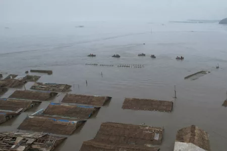 Over 4,000 Houses in North Korea Submerged by Floodwaters