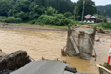 Missing Officer’s Body Found in Flood Waters in Japan