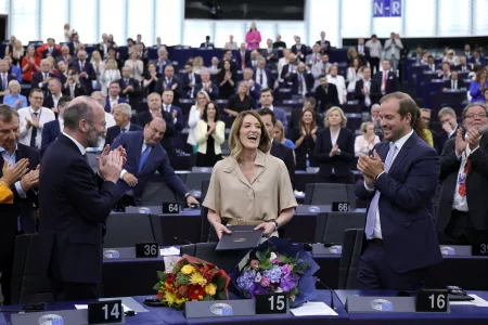 Robert Metsola Re-elected as President of European Parliament