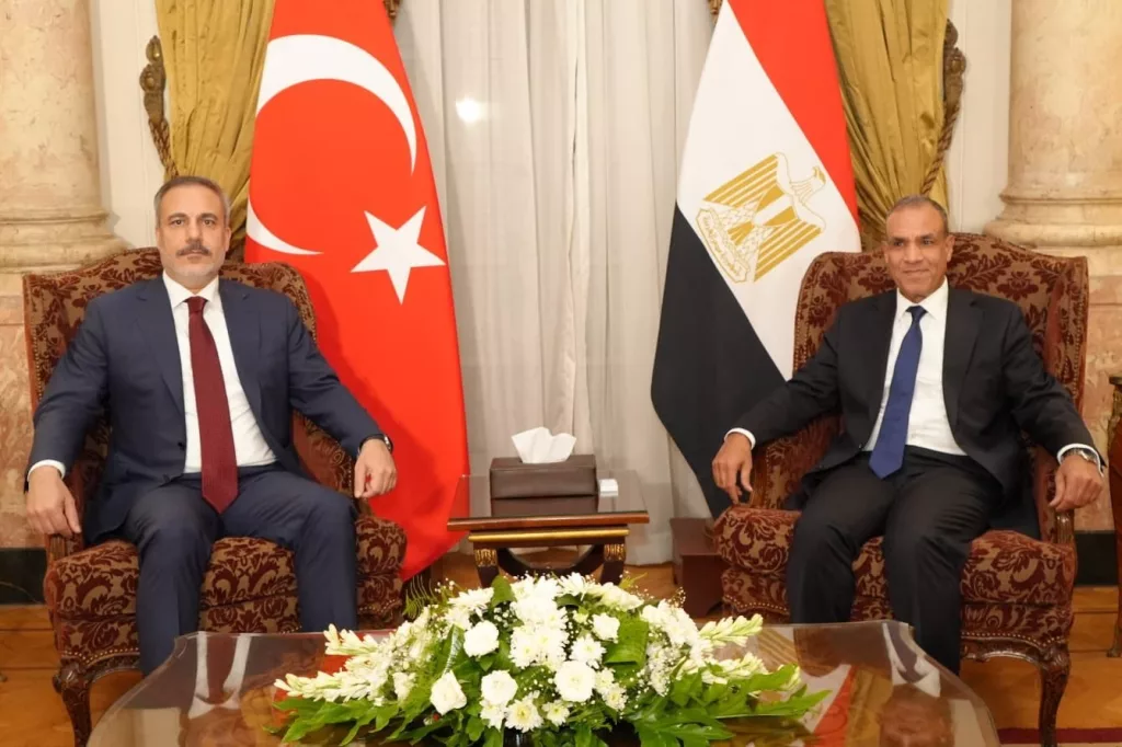 DIŞİŞLERİ BAKANI FİDAN, MISIRLI MEVKİDAŞI ABDELLATY İLE GÖRÜŞTÜ
