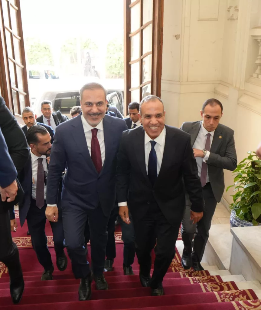 DIŞİŞLERİ BAKANI FİDAN, MISIRLI MEVKİDAŞI ABDELLATY İLE GÖRÜŞTÜ