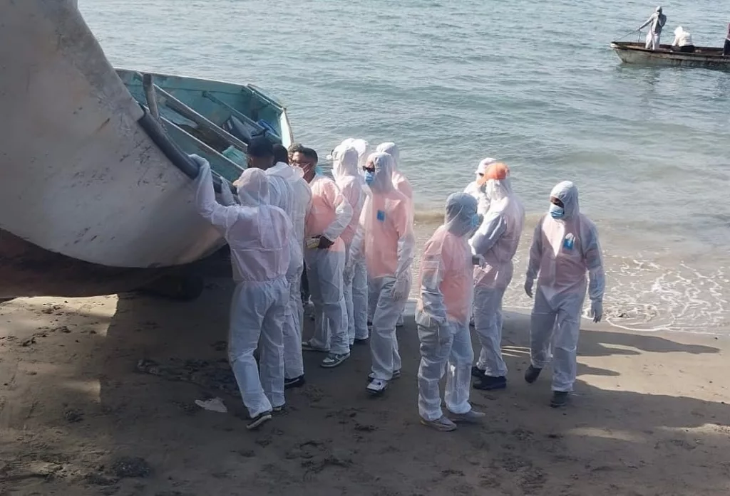 DOMİNİK AÇIKLARINDA BİR TEKNEDE 14 İSKELET BULUNDU