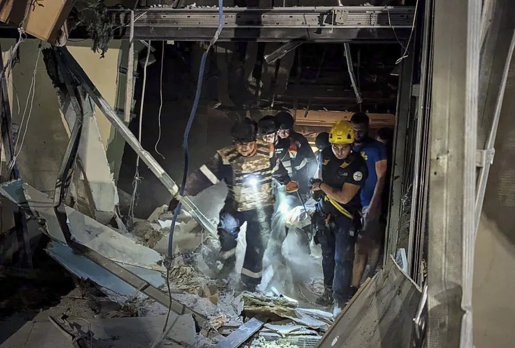 At least two people dead during overnight rocket strike at a hotel building in Kryvyi Rih
