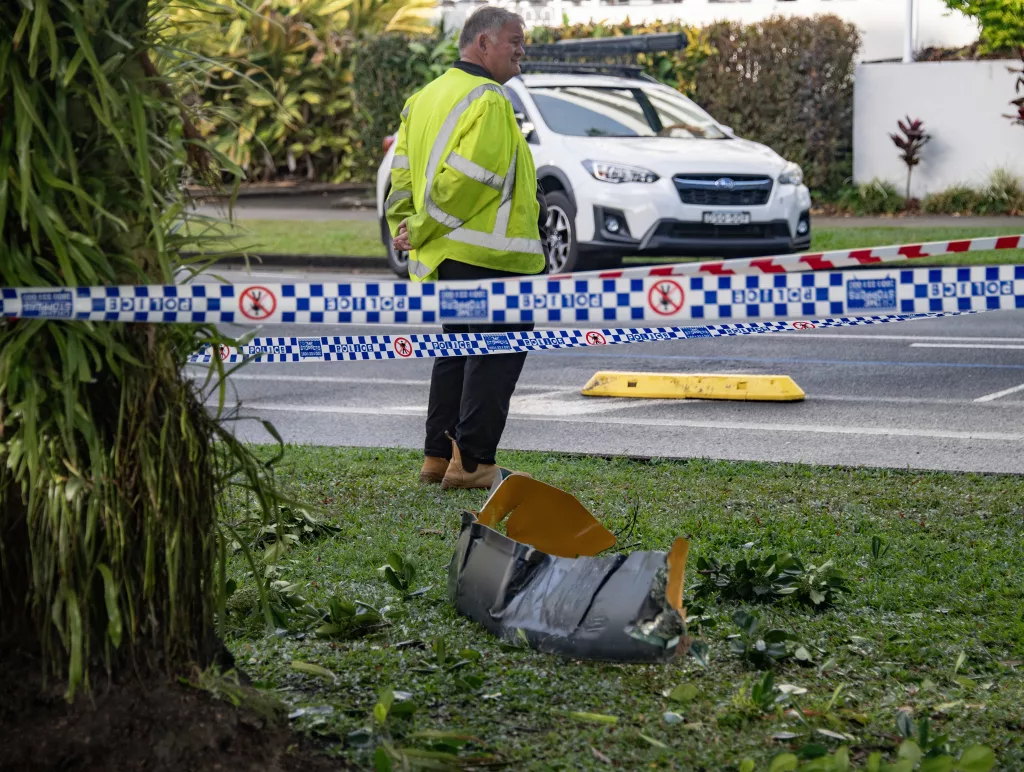 Helicopter crashes in hotel in Australia's Cairns