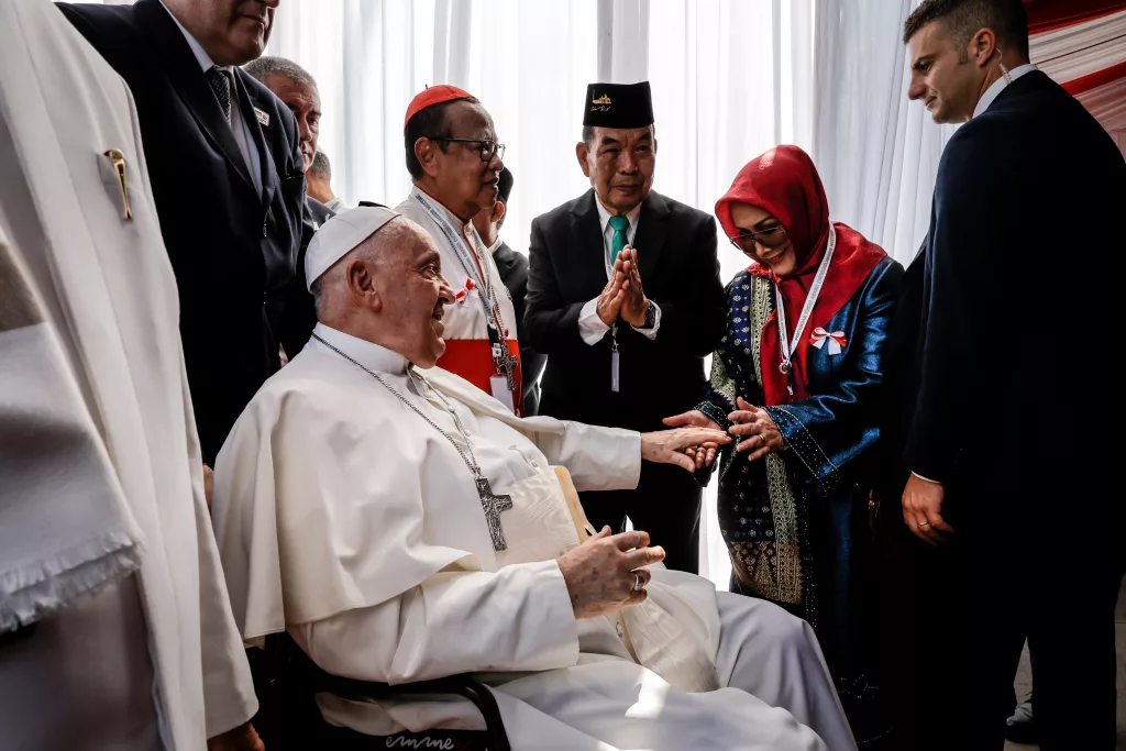 Pope Francis visits Jakarta, Indonesia