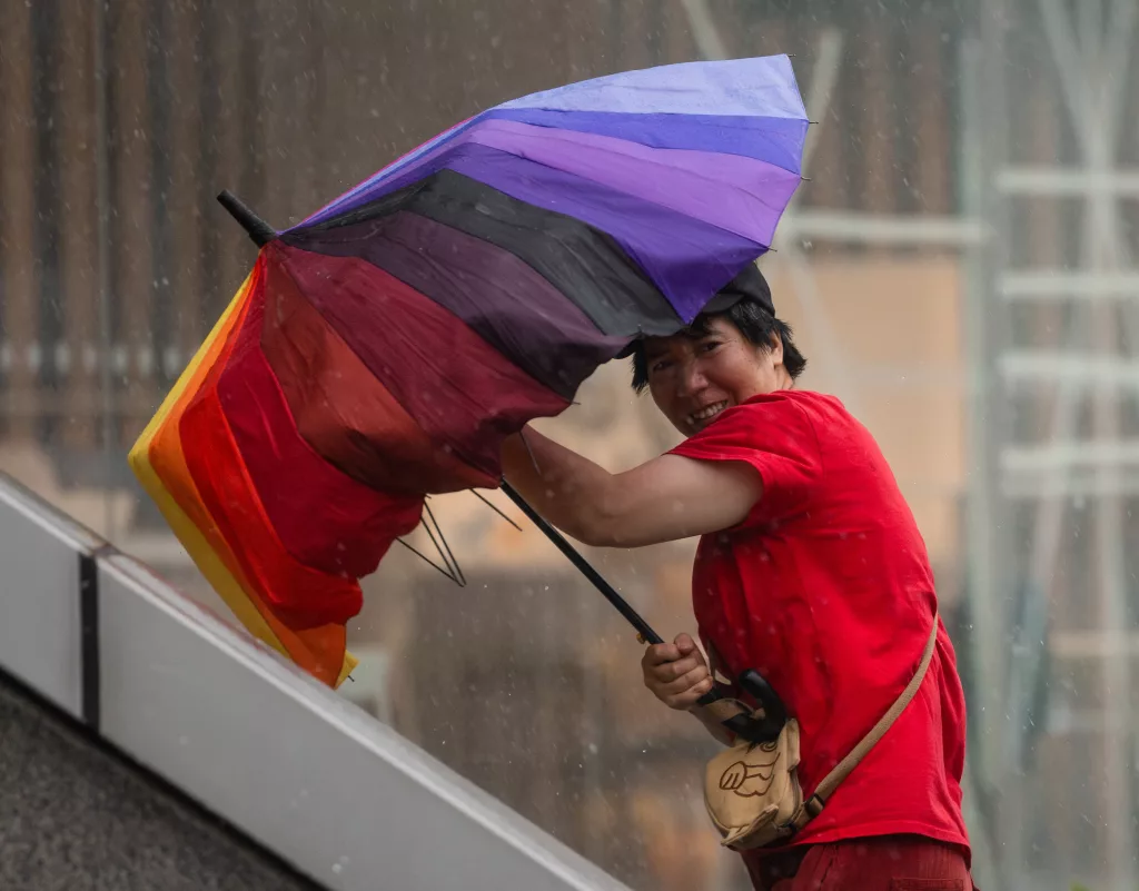 Typhoon Bebinca lands in Shanghai