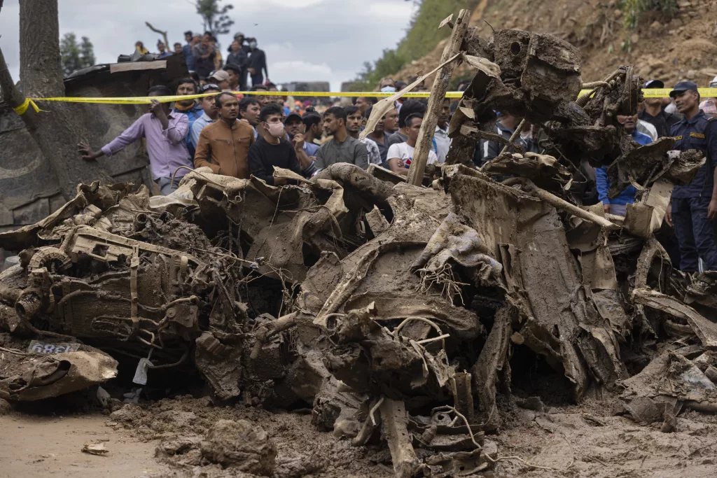 More than 100 dead in landslides and floods in Nepal