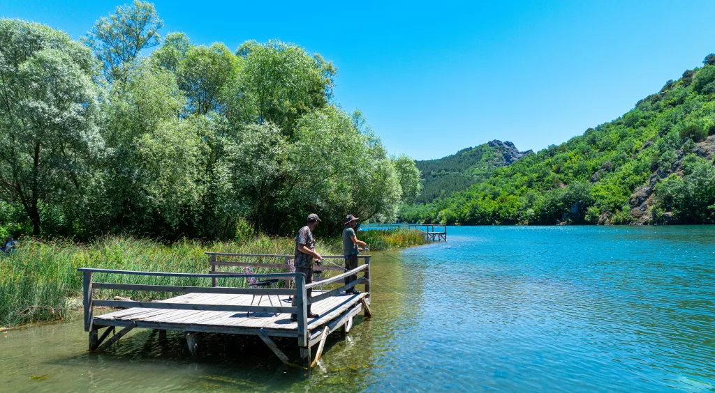 TOKAT'TA BOB ROSS TABLOLARINI ANDIRAN MANZARADA SPORTİF OLTA BALIKÇILIĞI KEYFİ