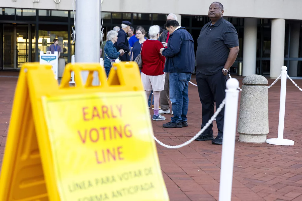 In-person early voting for the 2024 Presidential election begins in Virginia