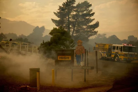 California Battles Felicia Fire
