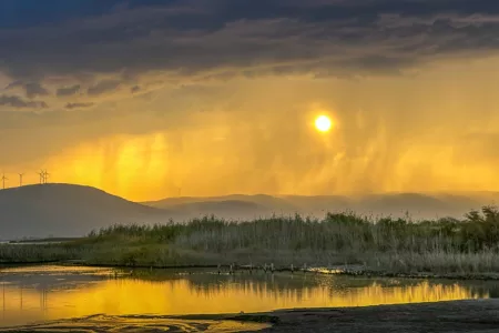Stunning Cloud Formations Captured Over Bursa