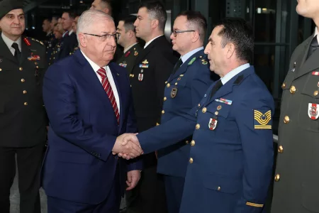 Turkish Defense Minister Attends NATO Summit in Belgium