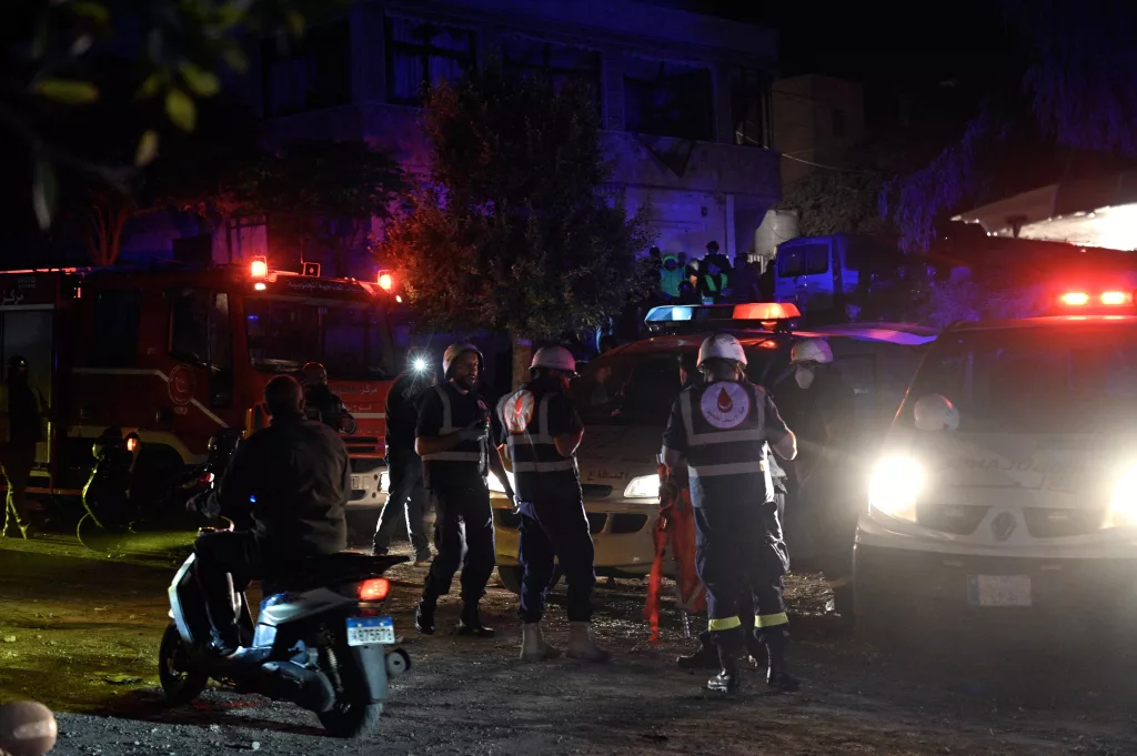 Israeli airstrikes target southern district of Beirut