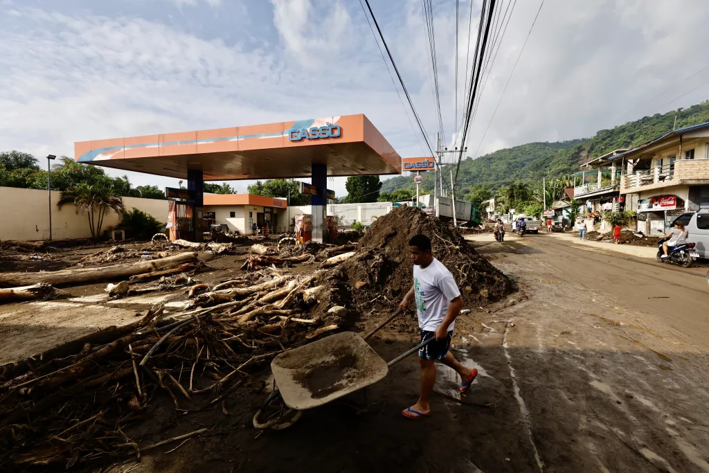 Aftermath of Tropical Storm Trami in the Philippines