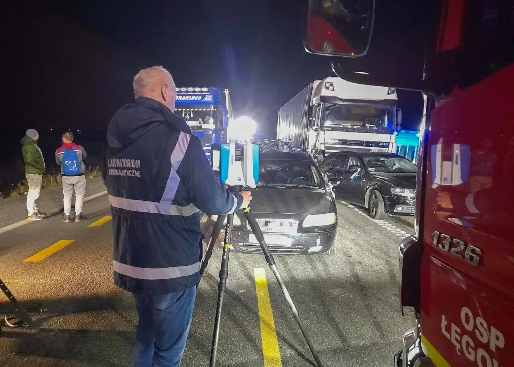 At least four dead in a motorway pileup northern Poland