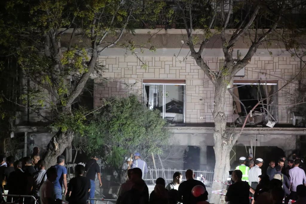 Three killed in Israeli airstrike on Syrian capital Damascus, state media says