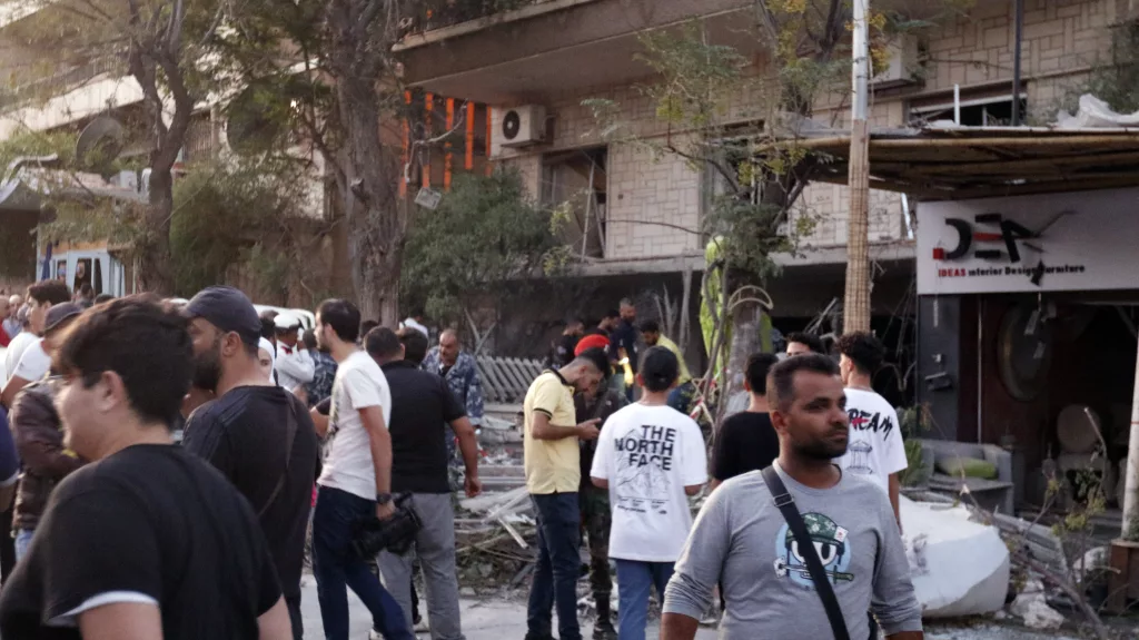 Three killed in Israeli airstrike on Syrian capital Damascus, state media says