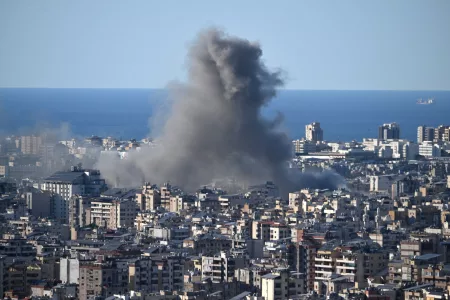 Israel Strikes South and East of Beirut