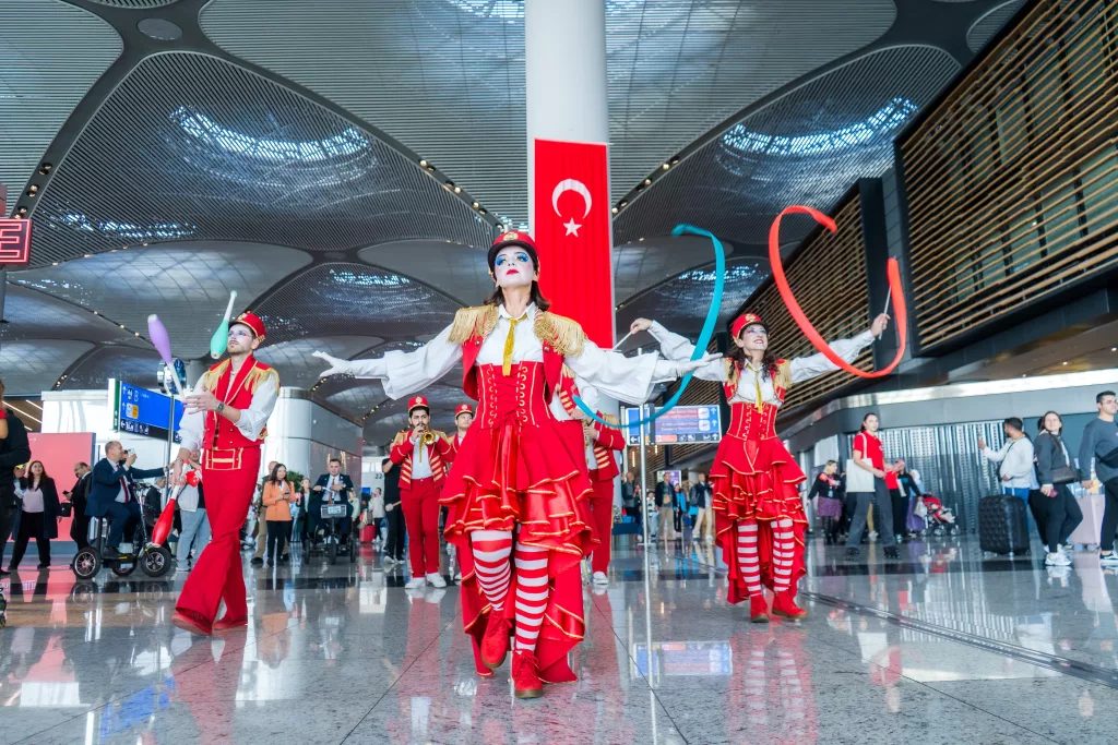 İGA İSTANBUL HAVALİMANI'NDA CUMHURİYET BAYRAMI COŞKUSU