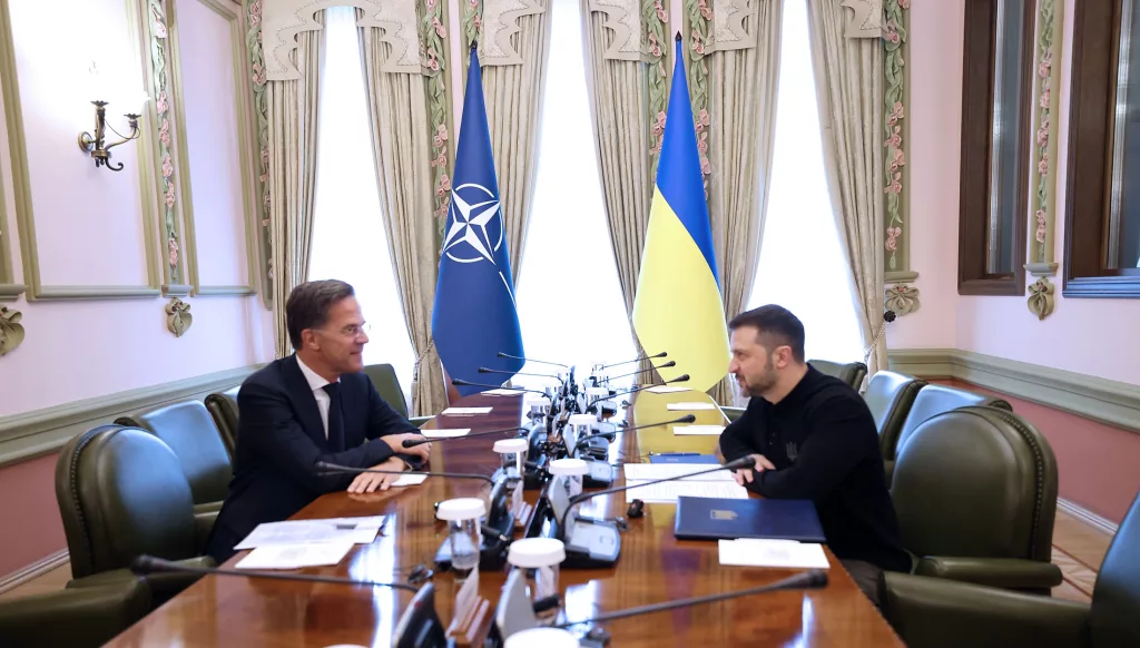 NATO GENEL SEKRETERİ RUTTE'NİN İLK YURT DIŞI ZİYARETİ KİEV'E