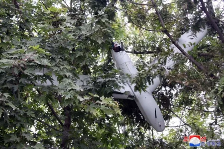 North Korea Releases Photos of Propaganda Drones Found in Pyongyang