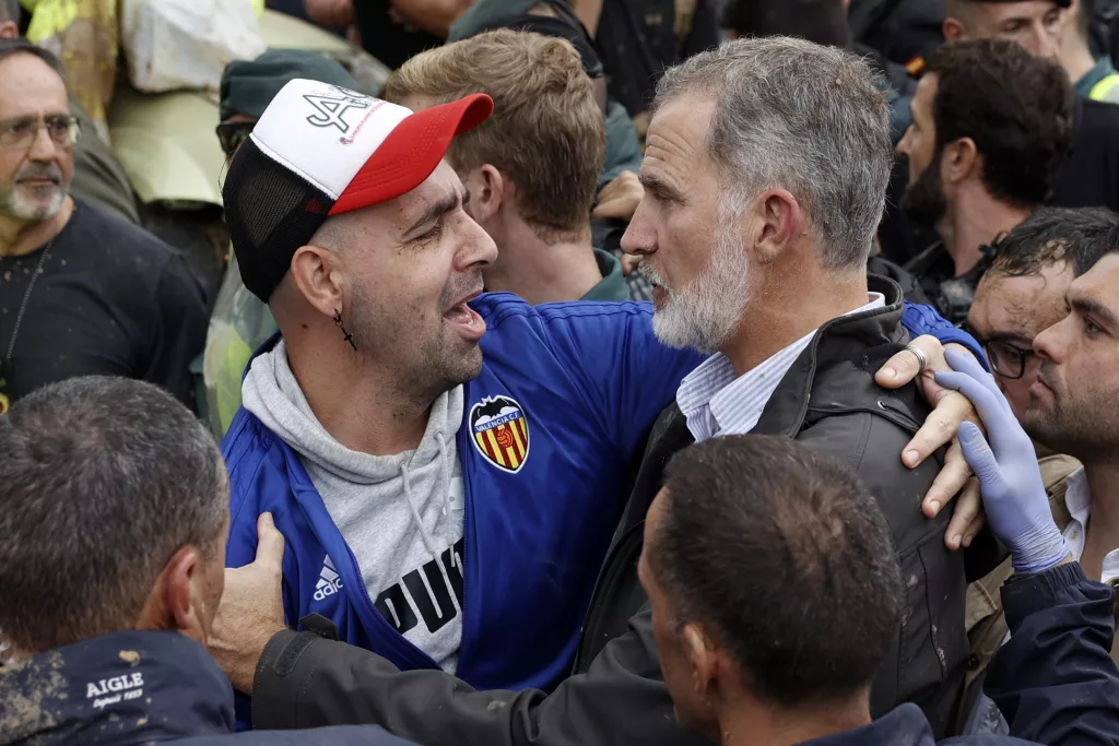 King Felipe visits the province of Valencia in the aftermath of the deadly floods