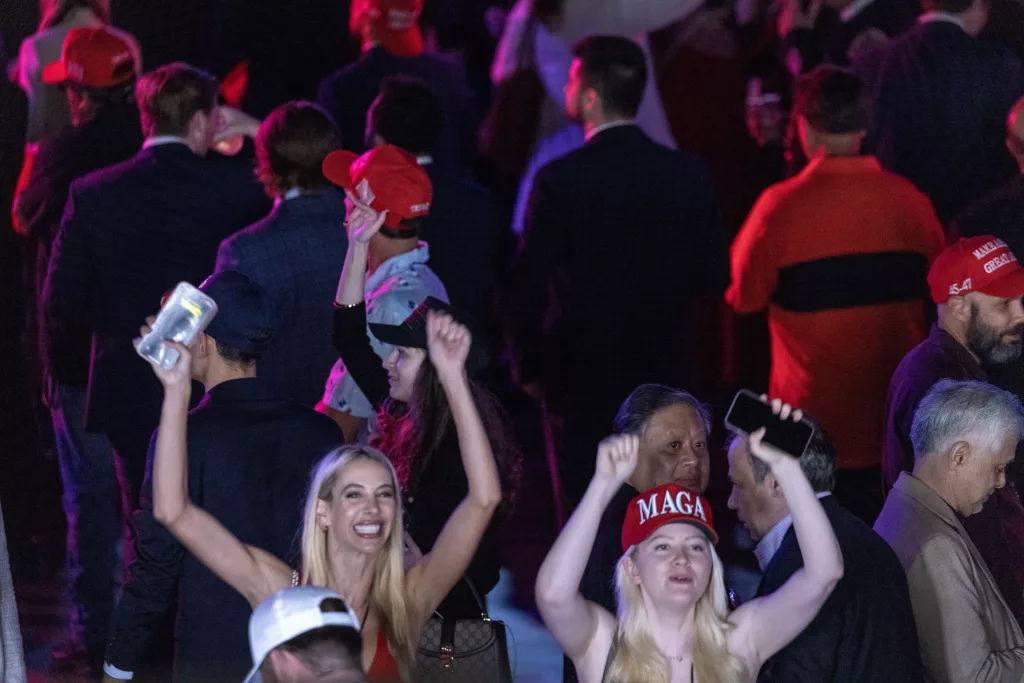 USA Trump 2024 Elections night watch party