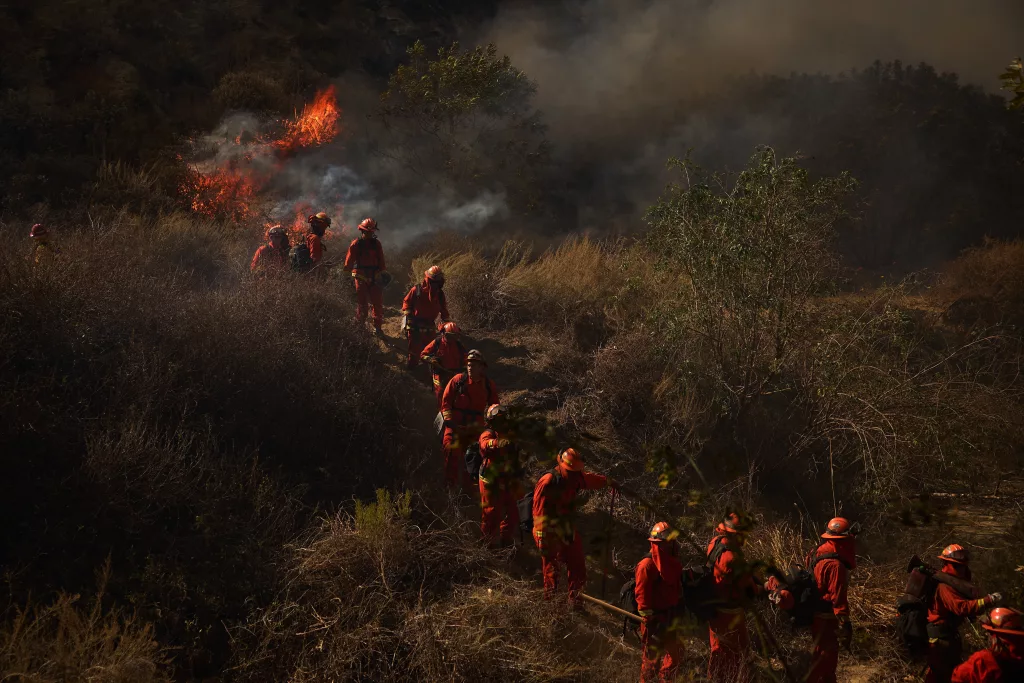 Mountain Fire in California