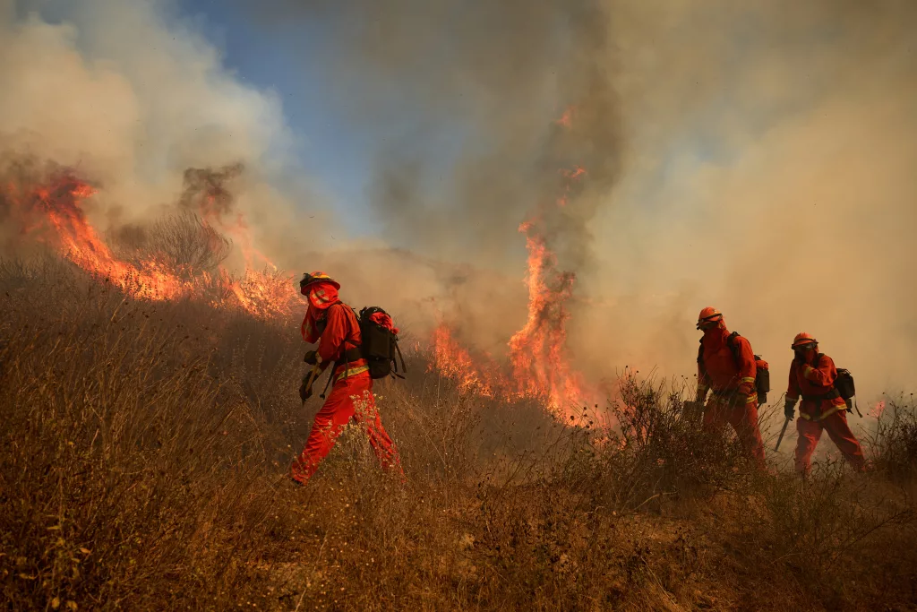 Mountain Fire in California