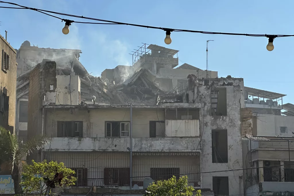 Israeli military strikes hit Beirut's southern suburb of Dahieh
