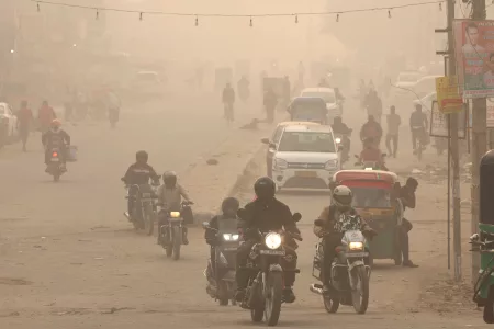 Severe Air Pollution Shuts Schools in New Delhi