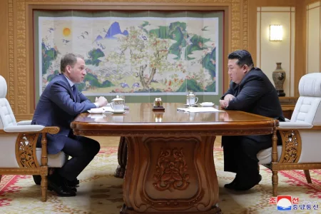 Kim Meets Russian Minister Amid Troop Discussions