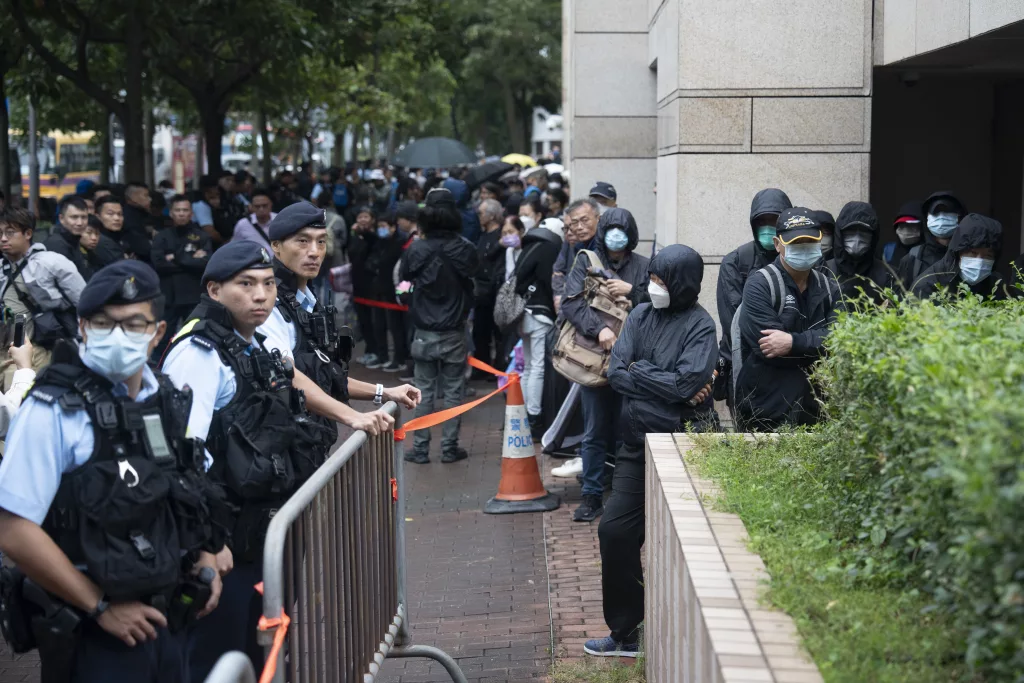 Hong Kong jails 45 Hong Kong pro-democracy activists in national security trial