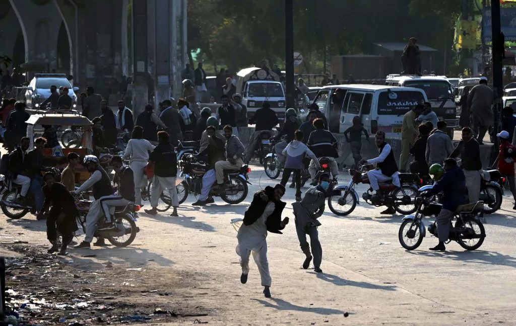 Pakistan's opposition PTI party protests for the release of former PM Khan