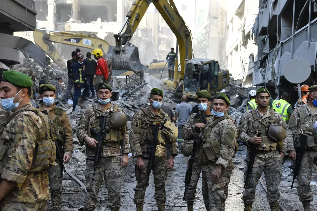 Israeli airstrikes hit residential building in the Lebanese capital Beirut