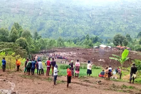 Landslide in Uganda: 15 Dead