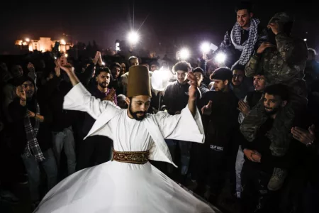 Syrians Celebrate Collapse of Assad Regime in Damascus