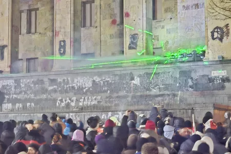 Georgia Protests: 22 Detained