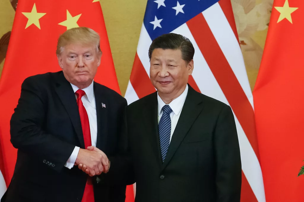 US President Donald J. Trump visits China