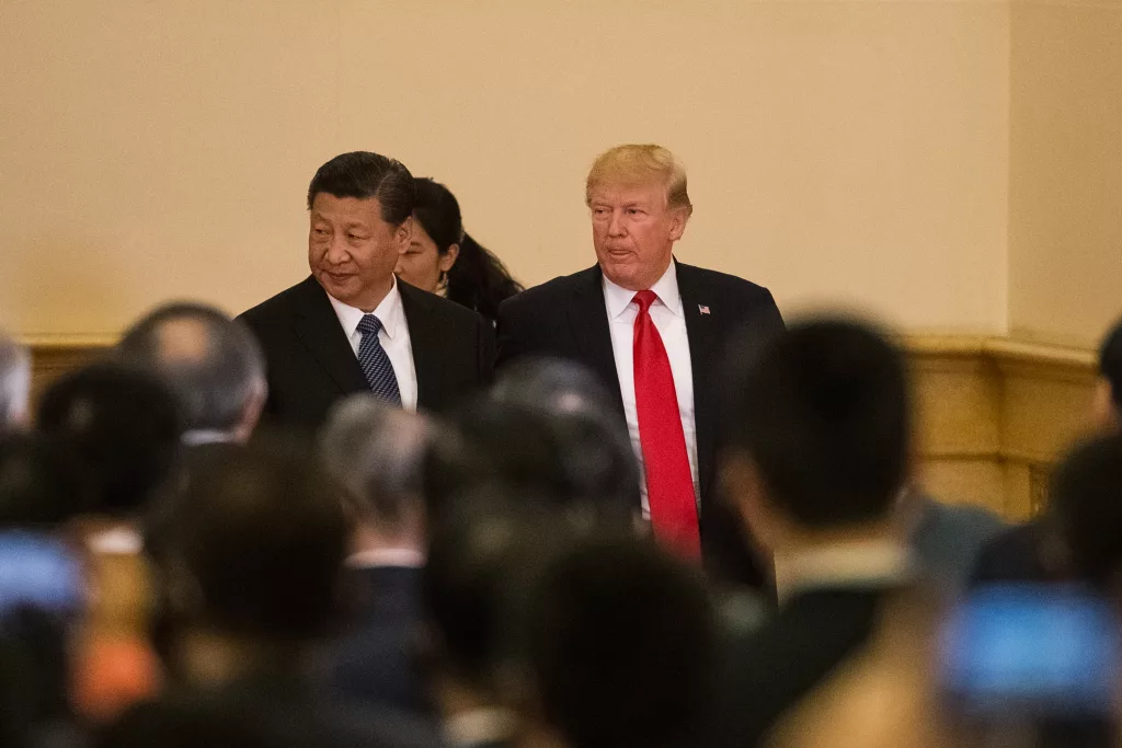 US President Donald J. Trump visits China