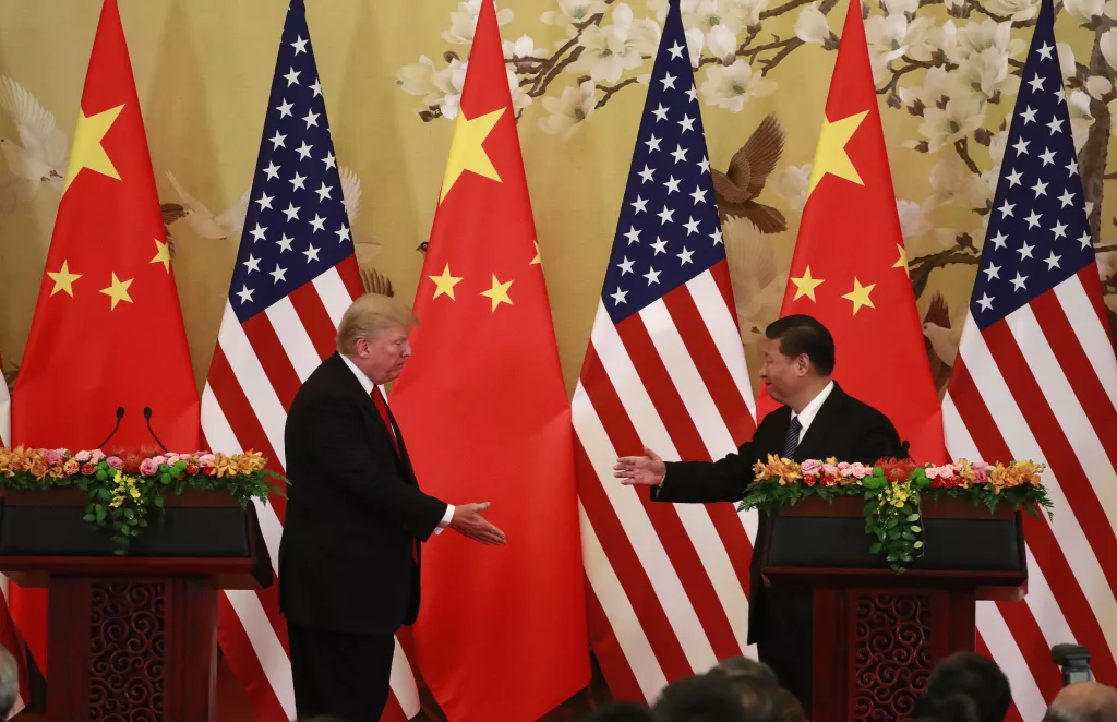 US President Donald J. Trump visits China