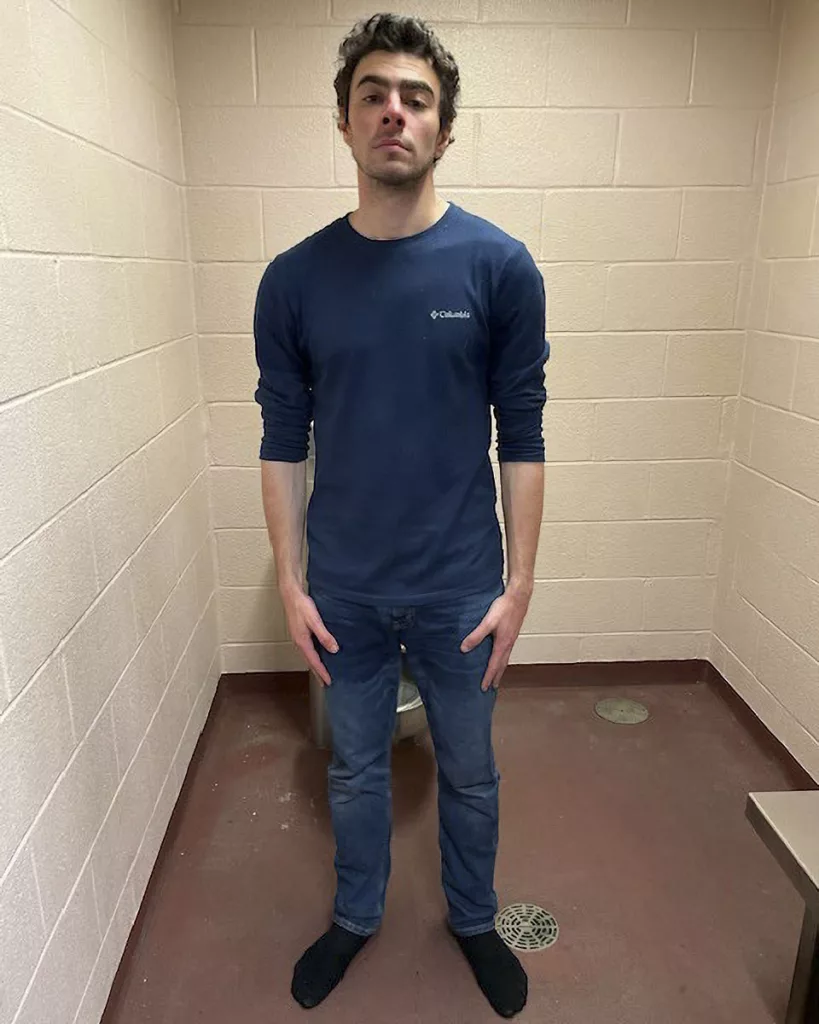 Booking Photo of Healthcare CEO Murder Suspect Luigi Mangione