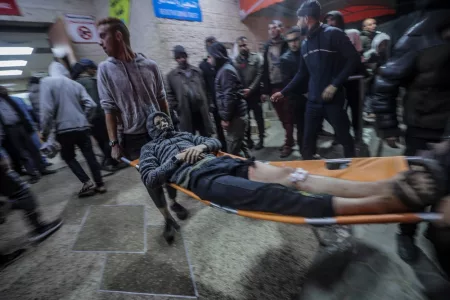 Gazan Death Toll Rises to 45,805