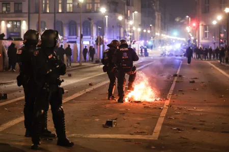 New Year Chaos: 5 Dead, 330 Detained in Germany