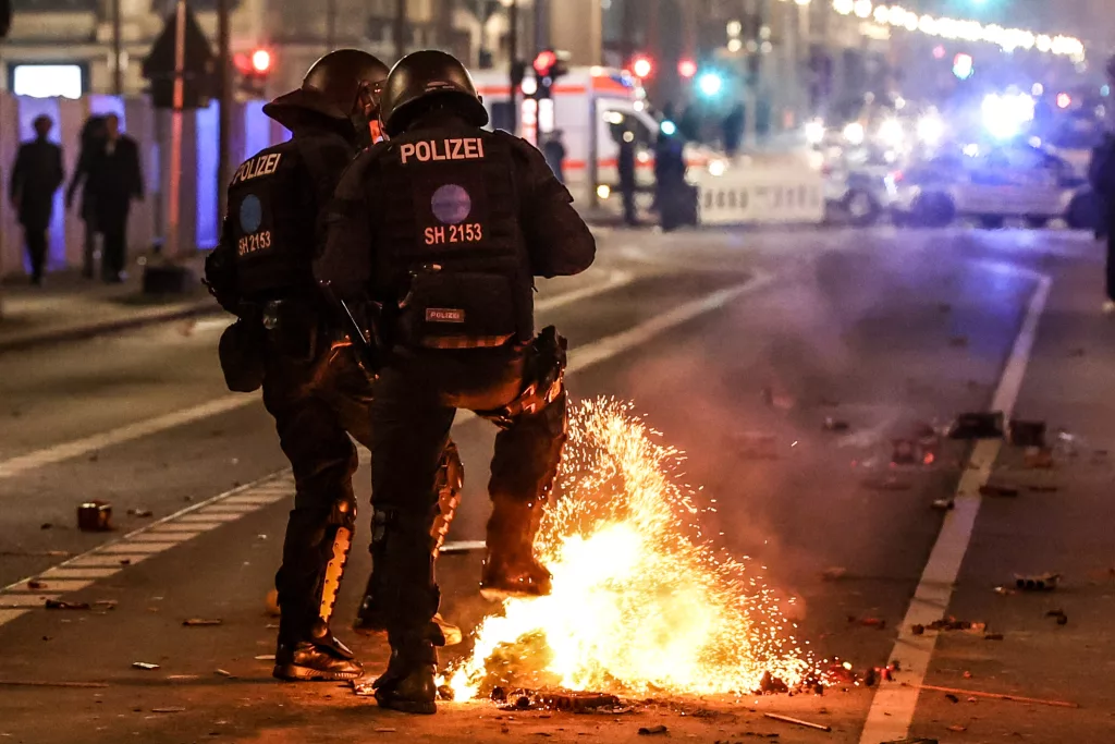New Year's Eve celebrations in Berlin