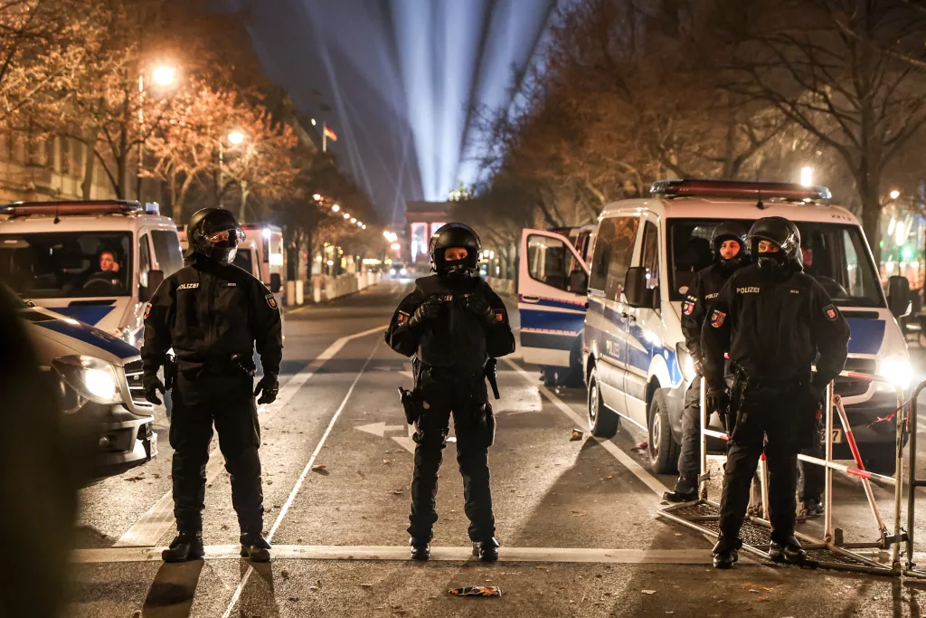 New Year's Eve celebrations in Berlin