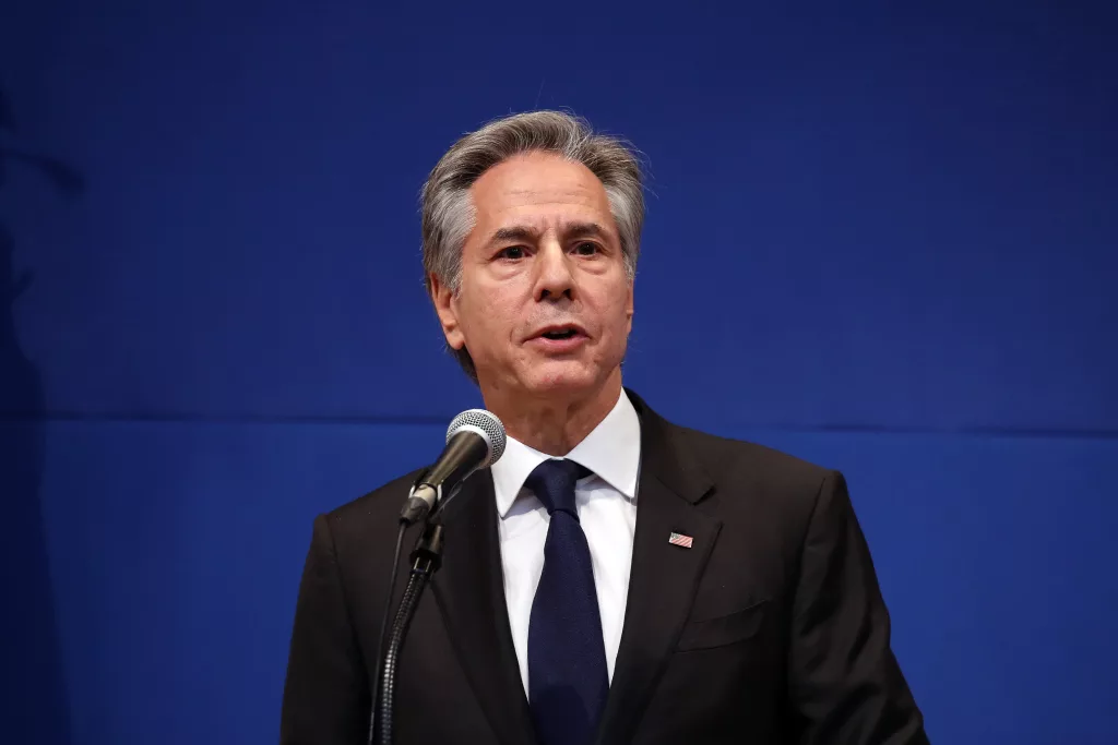 US Secretary of State Antony Blinken visits South Korea